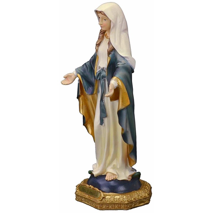María Santísima Inmaculada estatua de resina de 23 cm