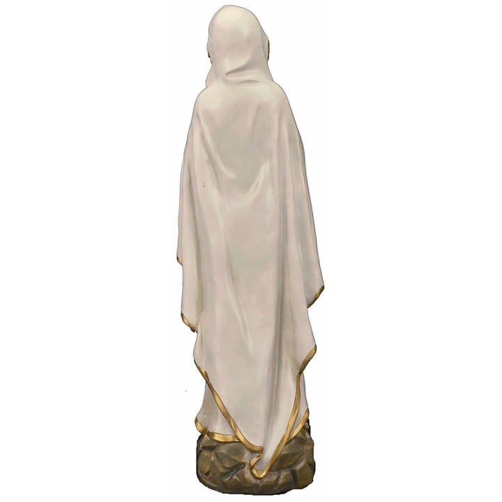 Madonna di Lourdes 30 cm statua in resina