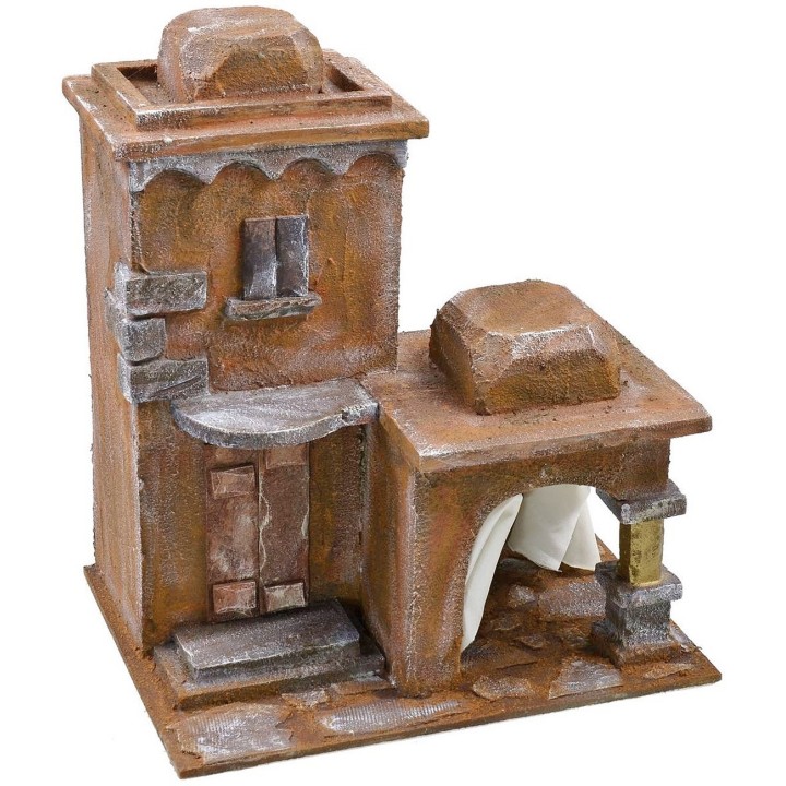 Palazzo palestinese con patio esterno per statue 10 cm