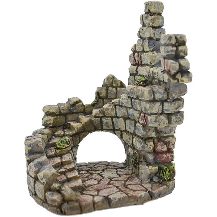Glimpse of the village 7x6x9 cm in resin