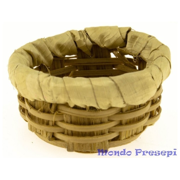 Low wicker basket ø 2.5-2.7 cm