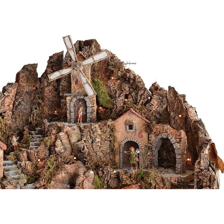 Full presepe of statues Landi cm 80x45x66 h. 