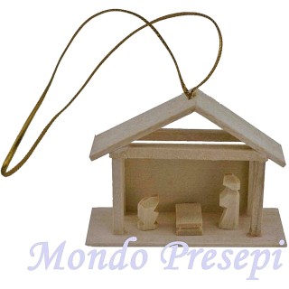 Capanna mignon con natività