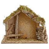 Cabaña para pesebre cm 24x12,5x19,5 h