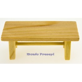 Wooden table cm 8x3,5x3 h
