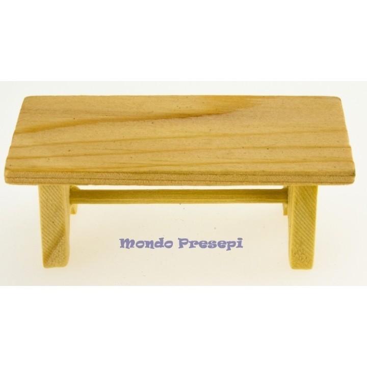 Tavolo in legno cm 8x3,5x3 h