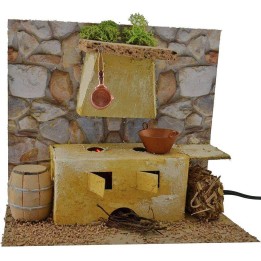 Kitchen with working oven cm 19x14x16 h.