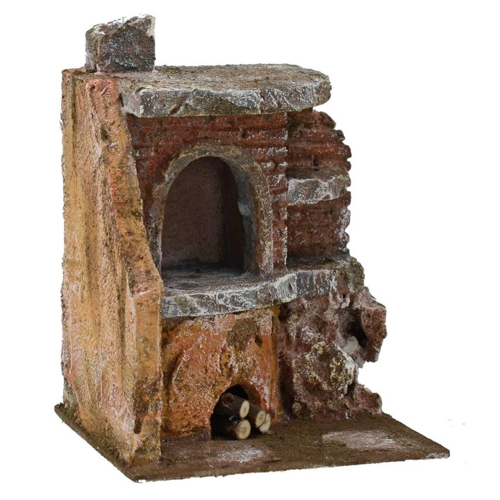 Horno angular para belén de 11,5x10x15 cm de altura para