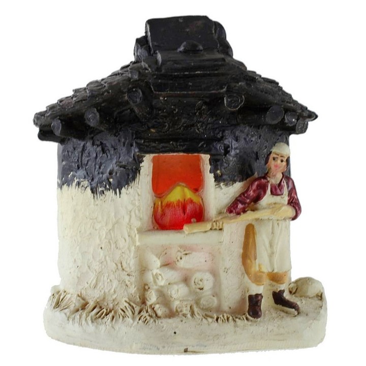 Resin oven with baker working 9,6x4,9x10,9 h.