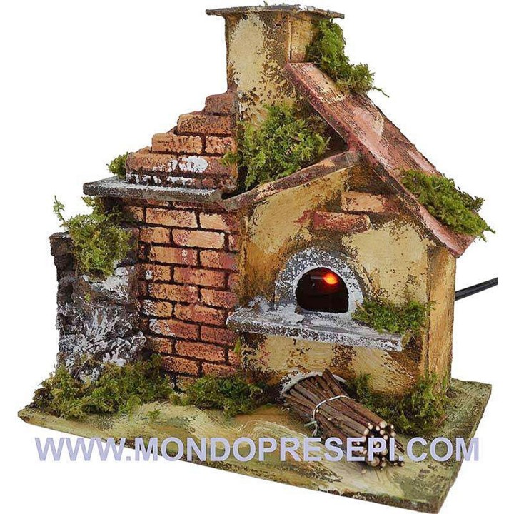 Forno funzionante cm 20x12,5x18,5 h.
