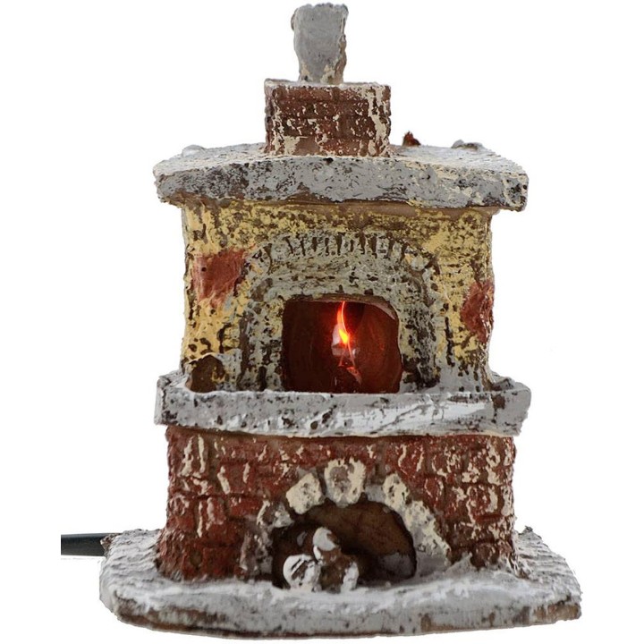Forno in resina funzionante cm 9x6x11 h.