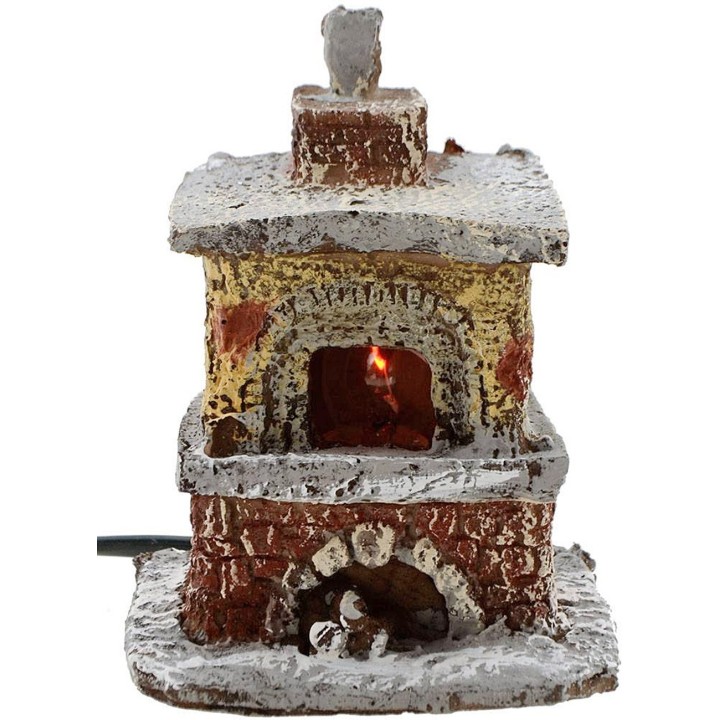 Horno de resina funcionando cm 9x6x11 h.