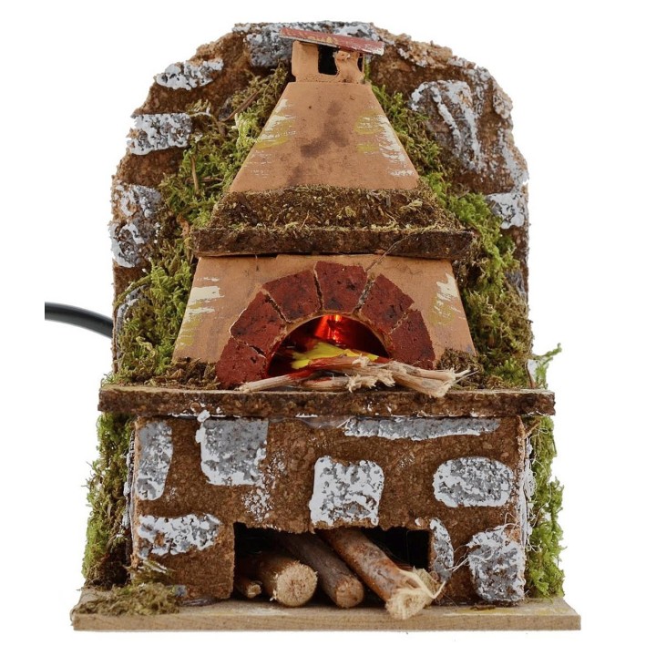 Oven in cork functioning cm 10x6x13 h