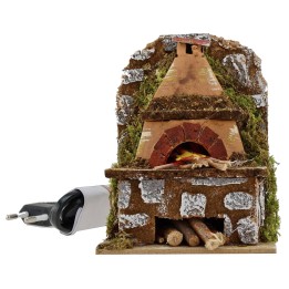 Forno in sughero funzionante cm 10x6x13 h