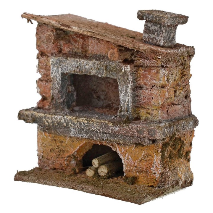 Forno per presepe cm 7x4x7 h. 
