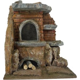 Horno para belén de 24x20x26,5 cm de altura para figuras de 20