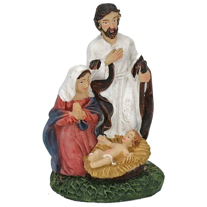 Nativity in resin cm 4,2x4,2x6,7 h