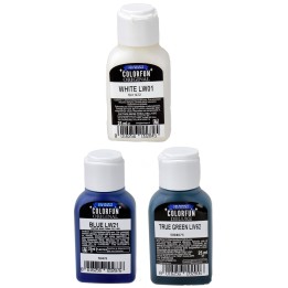 Colorante 25 ml para resina efecto agua en los colores: