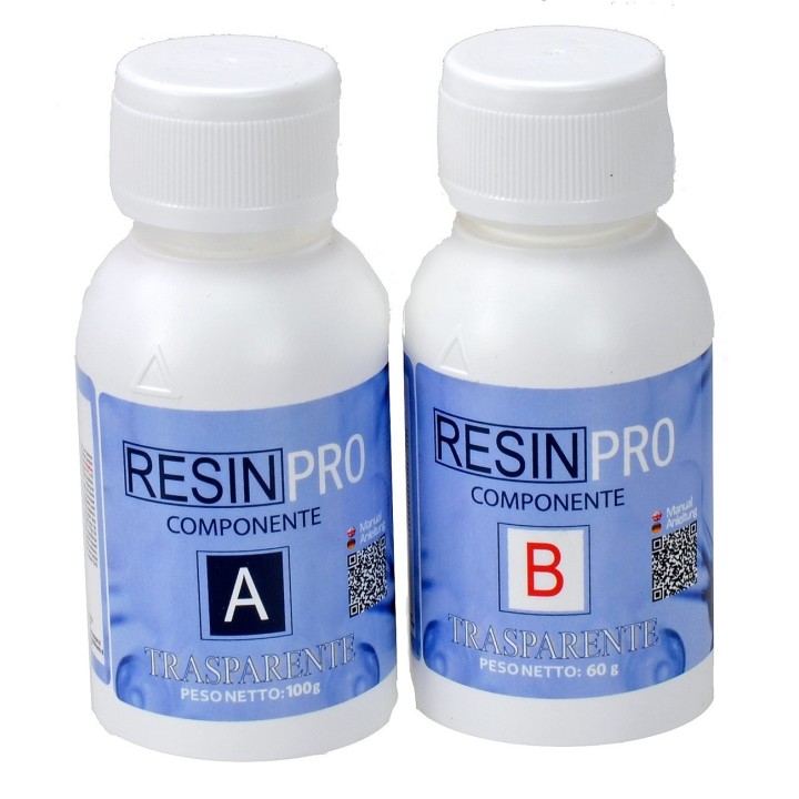 Resina efecto agua para belén muy transparente en paquetes de