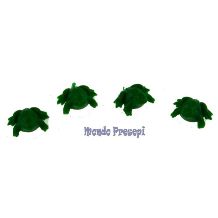 Set of 4 pvc frogs