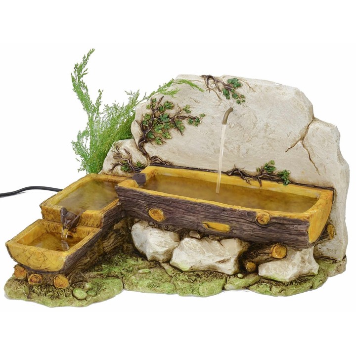 Truncated resin fountain - Cod. 