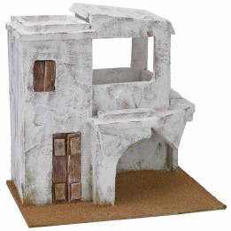 Casa árabe con pórtico cm 29x19x28,5 h