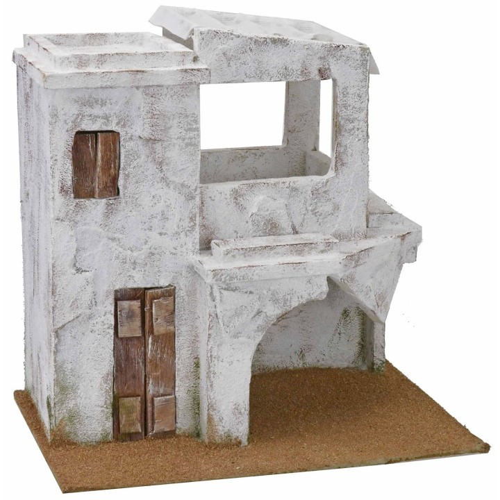 Casa araba con portico cm 29x19x28,5 h