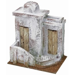 Casa árabe con escalera de 11,5x8,5x12,5 cm h