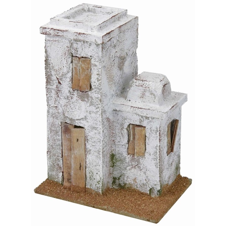 Casa árabe doble de 11,5x8,5x16 cm h