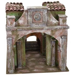 Palace with cloister internal cm 29x39x30 h