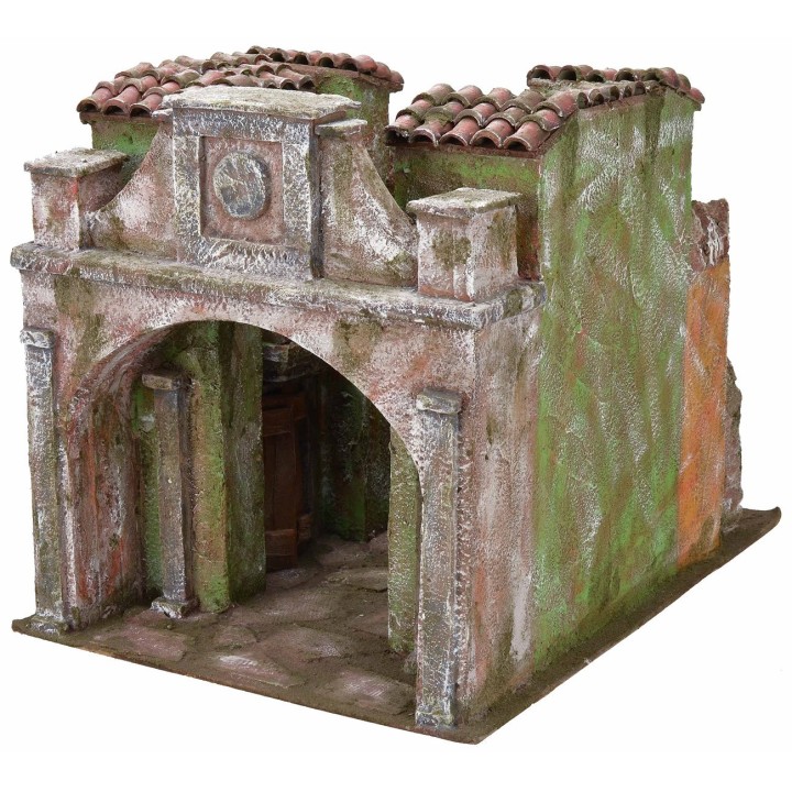 Palacio con claustro interno cm 29x39x30 h