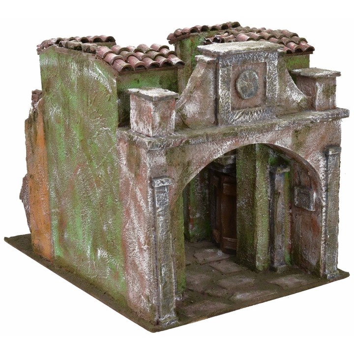 Palacio con claustro interno cm 29x39x30 h