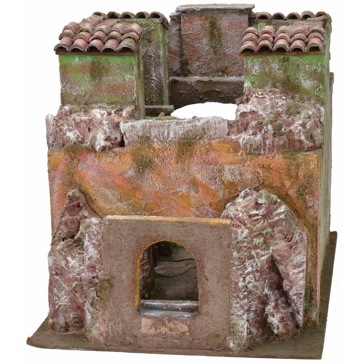Palacio con claustro interno cm 29x39x30 h