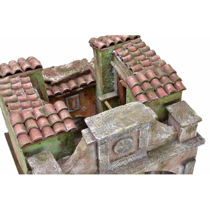 Palacio con claustro interno cm 29x39x30 h