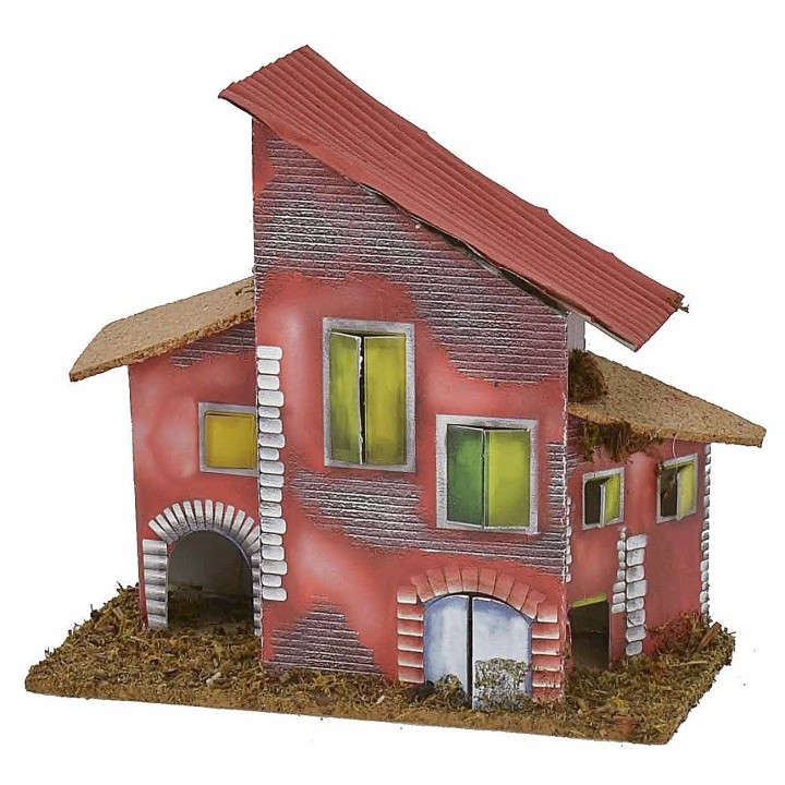 Set 3 casette colorate per presepe