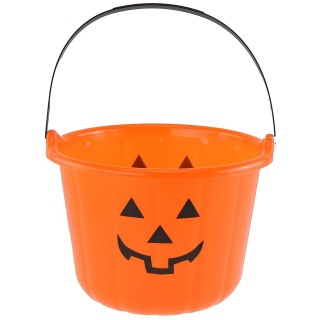 Cubo de dulces para Halloween cm ø 20x14 h