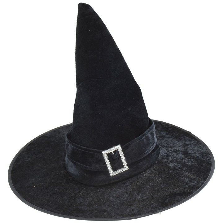 Cappello da strega per Halloween ø 19 cm