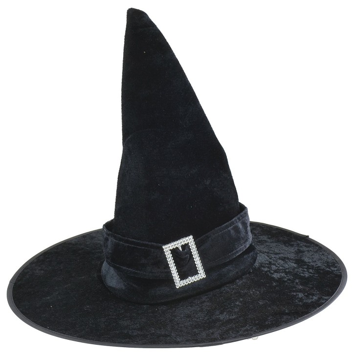 Halloween witch hat ø 19 cm