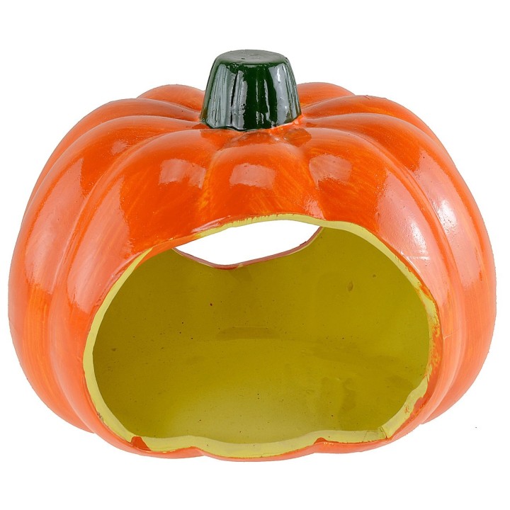 Pumpkin candle holder for Halloween cm 18x15 h
