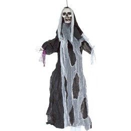 Black ghost monster hanger with Halloween lights and sounds h