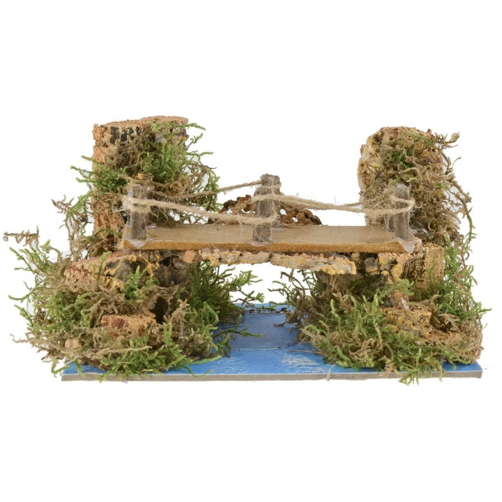 Puente sobre el río cm 20x14x11,5 h