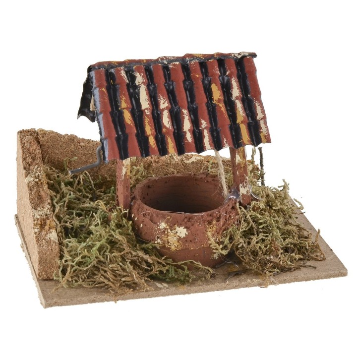Well with canopy 15x10x10.5 cm h