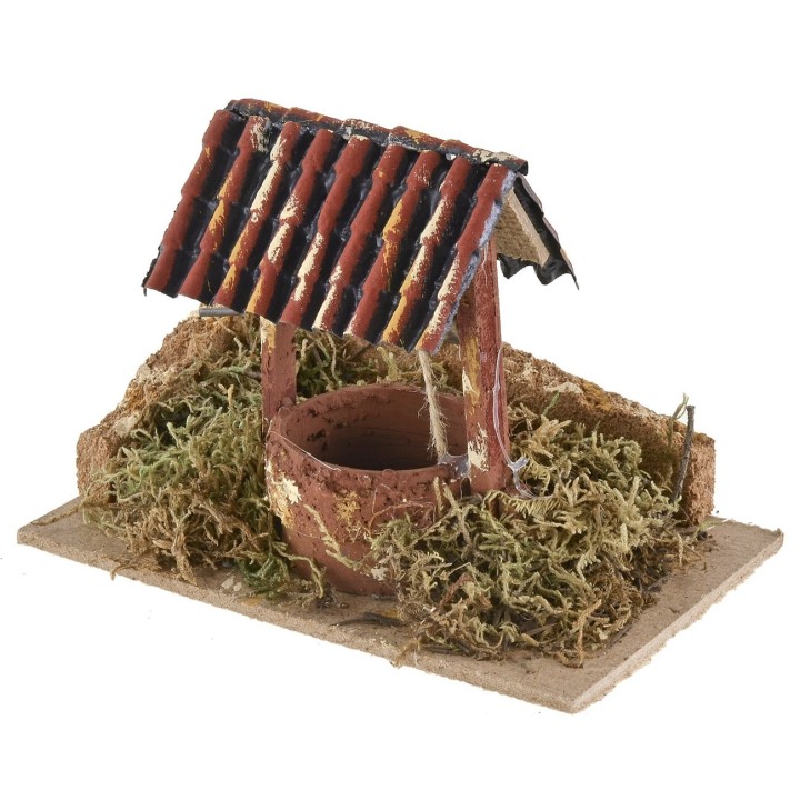 Well with canopy 15x10x10.5 cm h