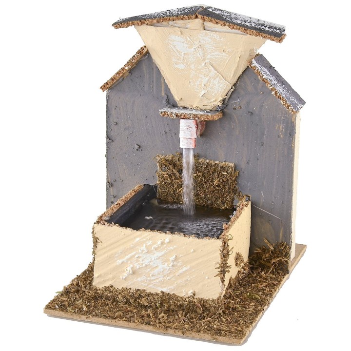 Fontana funzionante cm 10x13x14 h