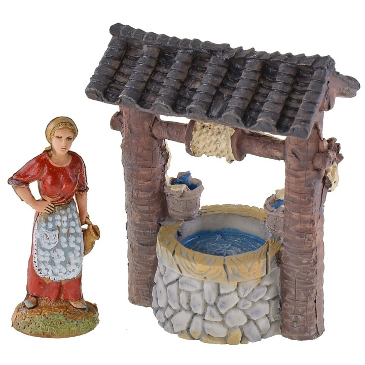 Resin well 5.5x3.5x7.5 cm h