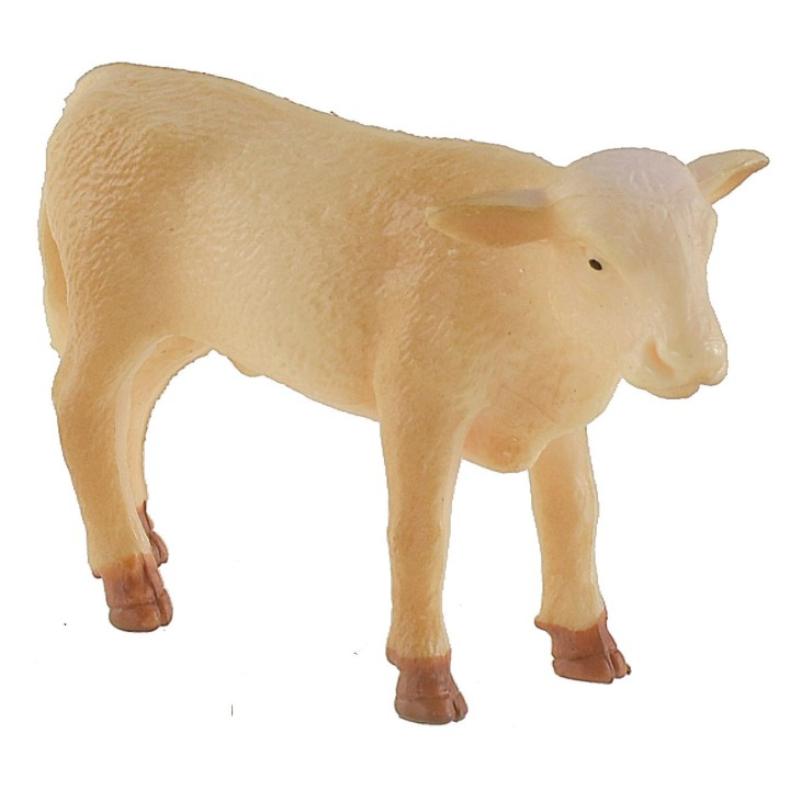 Beige cow for statues 6-8 cm