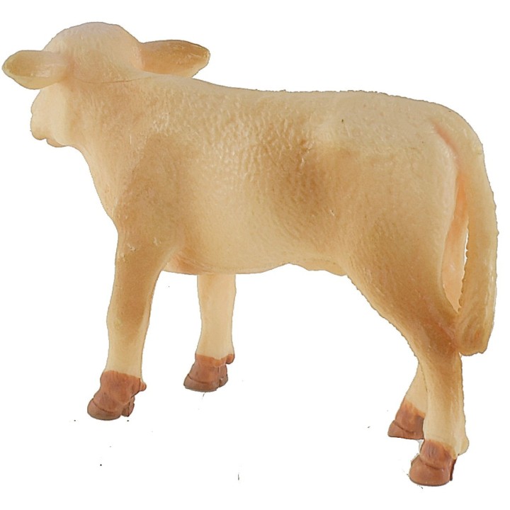 Vaca beige para estatuas de 6-8 cm