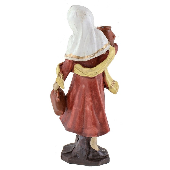Pozzo in resina con donna serie 10 cm