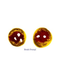 Set of 2 pizzas Ø 1,5-1,7 cm