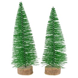 Juego de 2 pinos de 12,5 cm de altura.